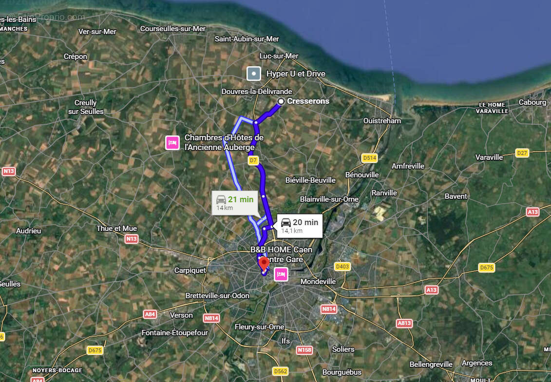 Terrain à CRESSERONS