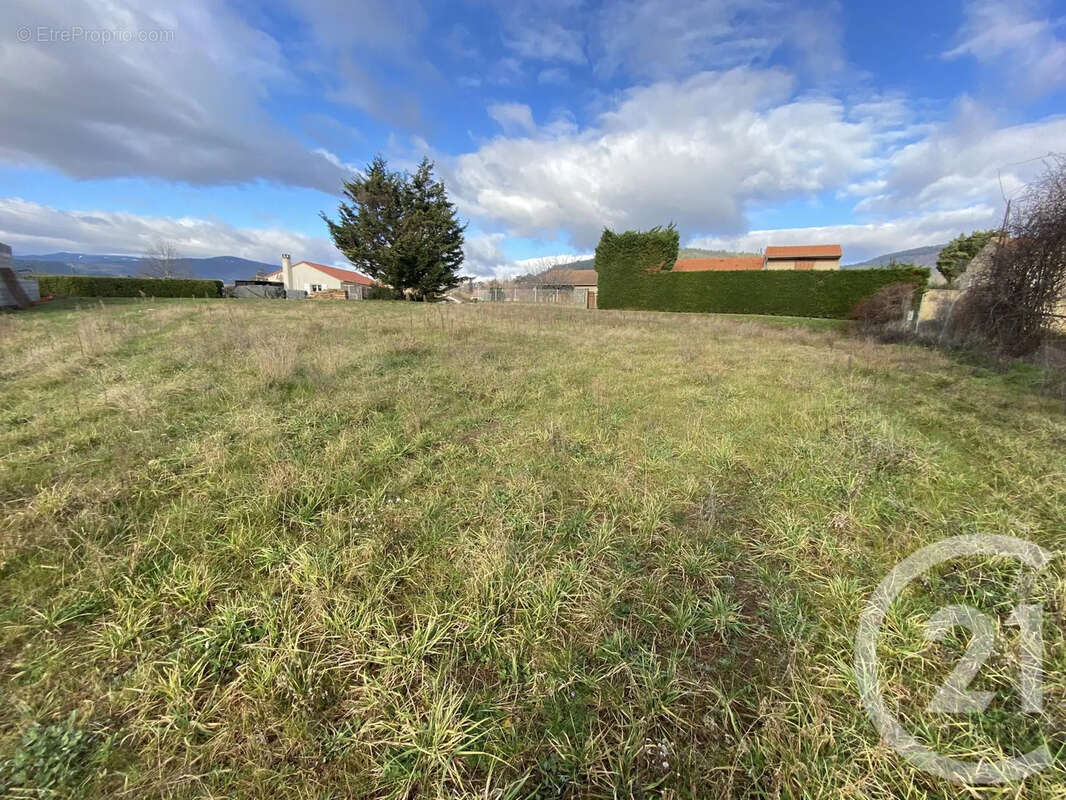 Terrain à BOULIEU-LES-ANNONAY