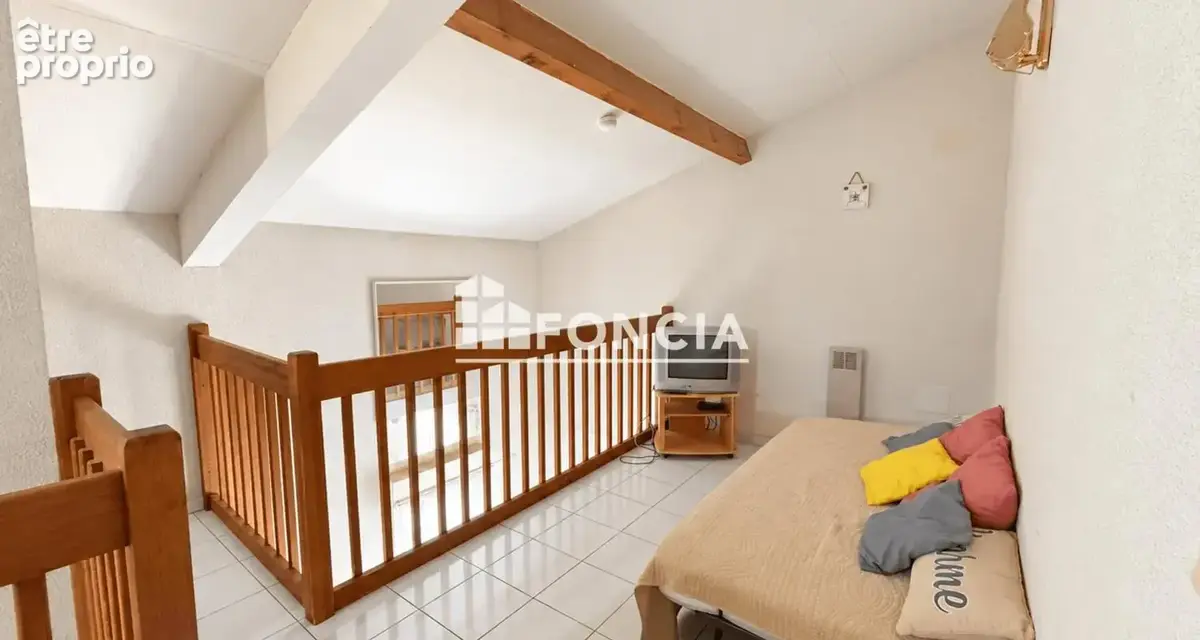 Canet-port / marina – duplex t3 – dernier étage – 2 terrasses – vue marina – parking privatif - gararge sus - photo 14