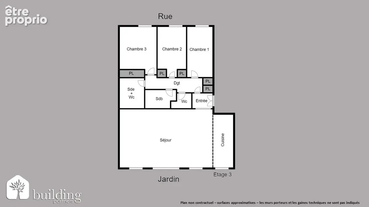 Batignolles Paris 17ème - Appartement 3 ou 4 pièces 87 m² - photo 2
