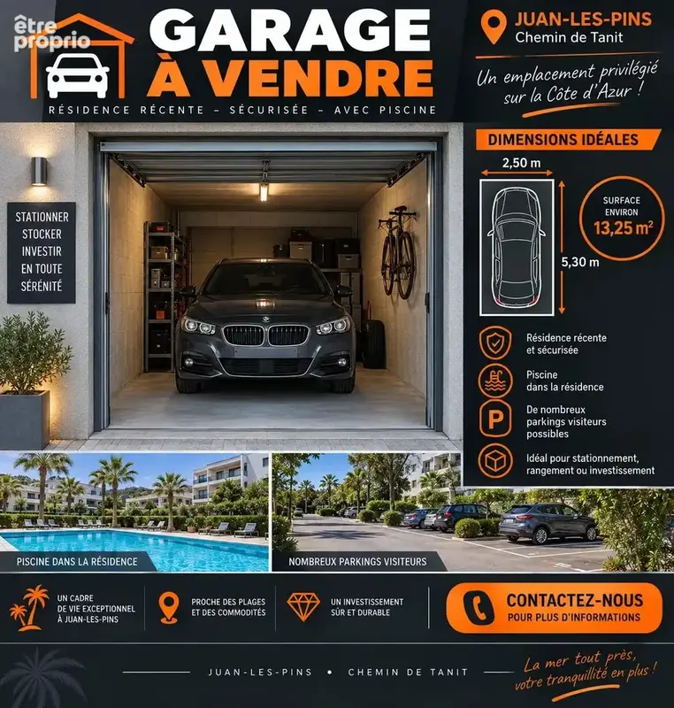 Parking à ANTIBES