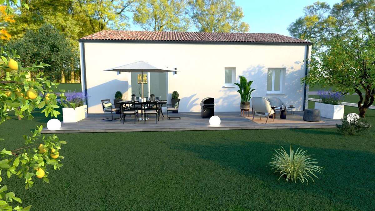 Projet de construction d'une maison  m² avec terrain à PUYMOYEN (16) - photo 2