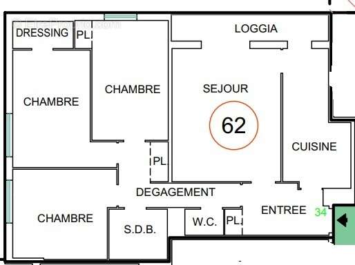 Appartement à NANCY