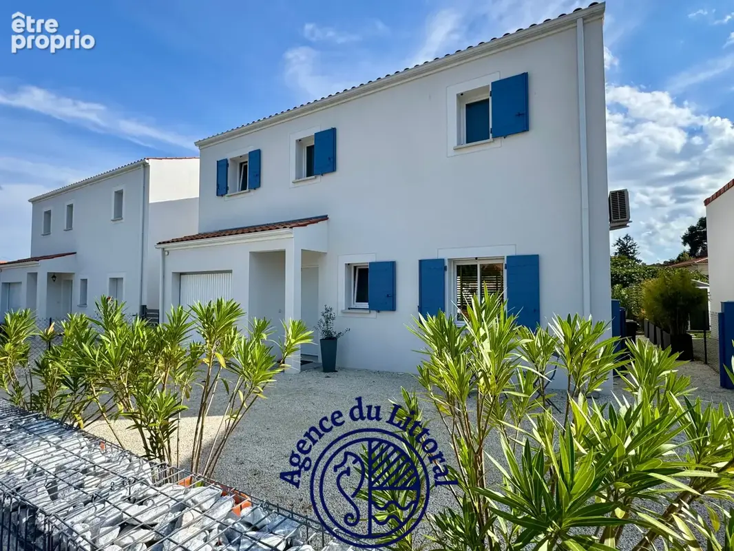 Meschers Sur Gironde maison neuve sur deux niveaux avec jardin - photo 6