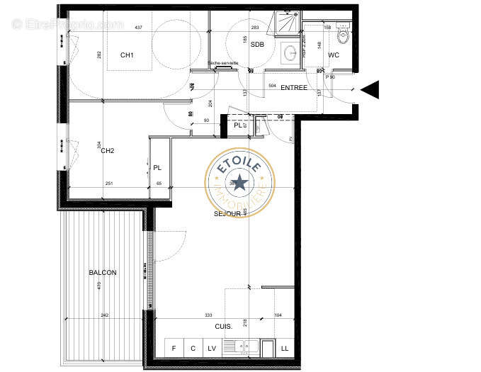 Appartement à ANGERS