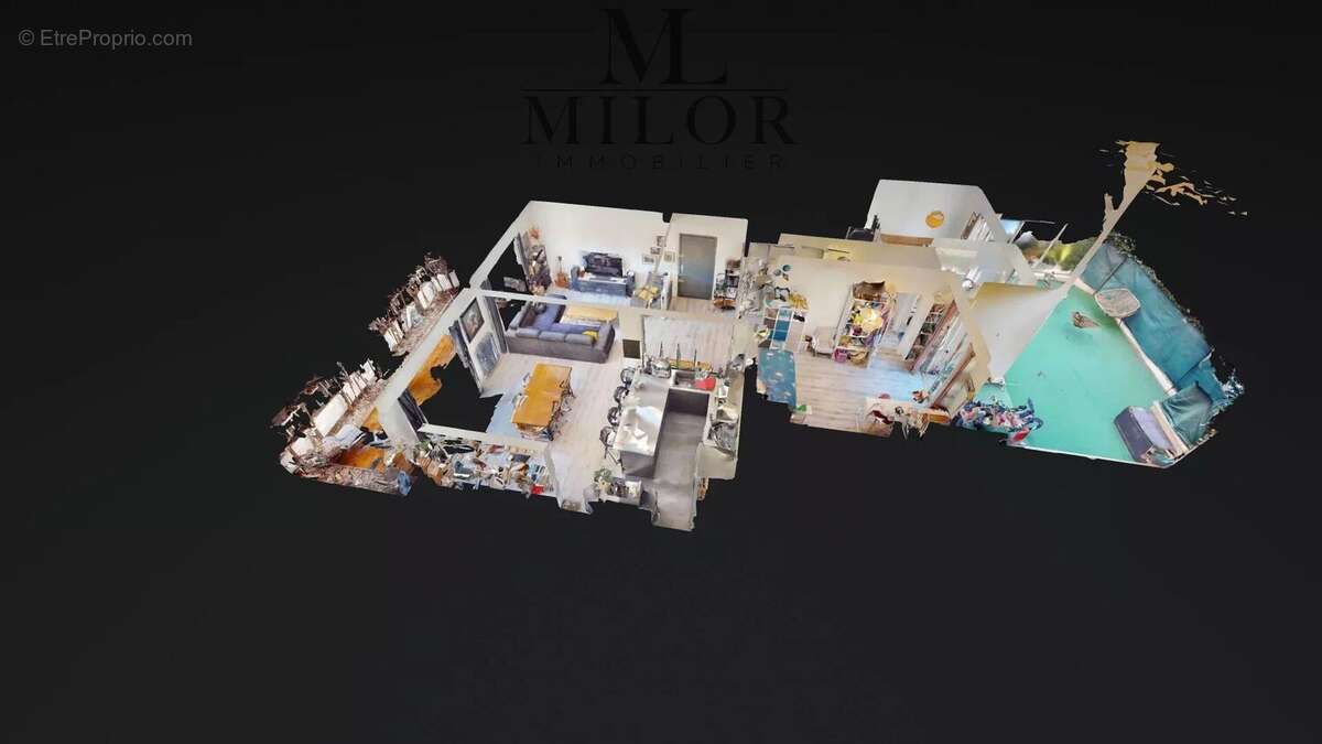 3 pieces - 2 terrasses - parking - parfait etat - photo 25