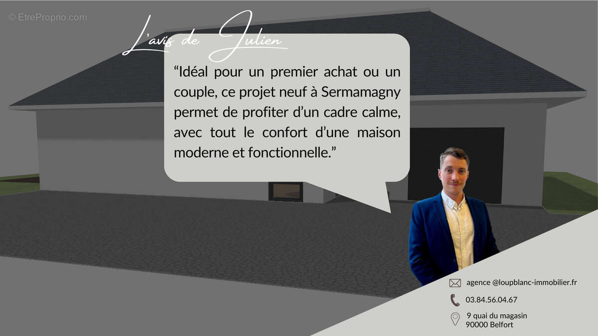 Maison à SERMAMAGNY