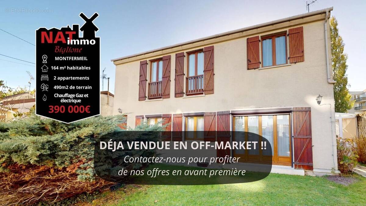 Appartement à MONTFERMEIL