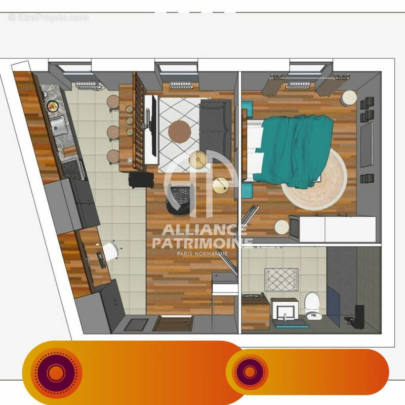 Appartement à PARIS-17E