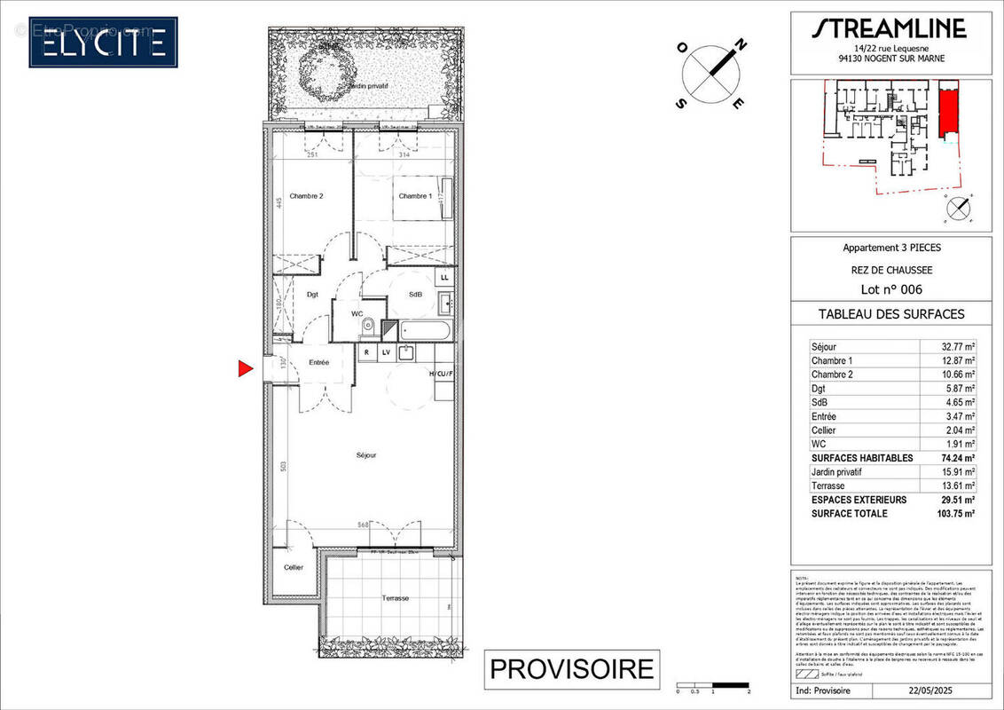 Appartement à NOGENT-SUR-MARNE