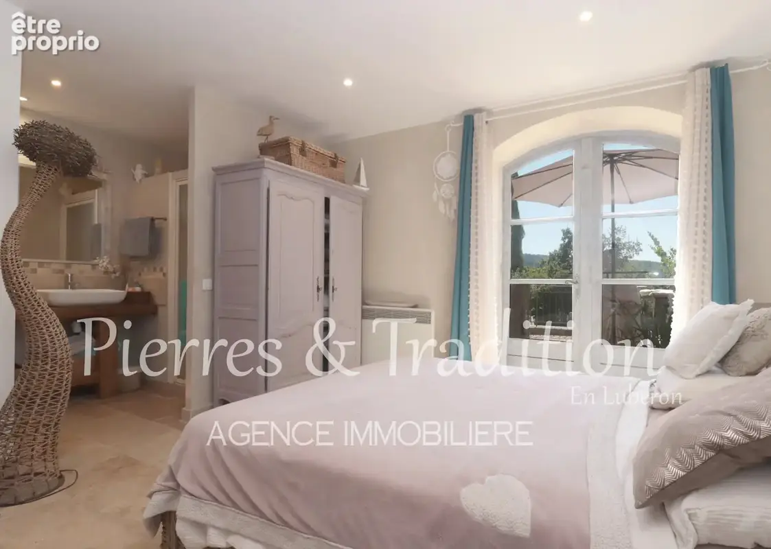 Luberon, Viens, joli appartement avec vue dégagée et piscine - photo 5