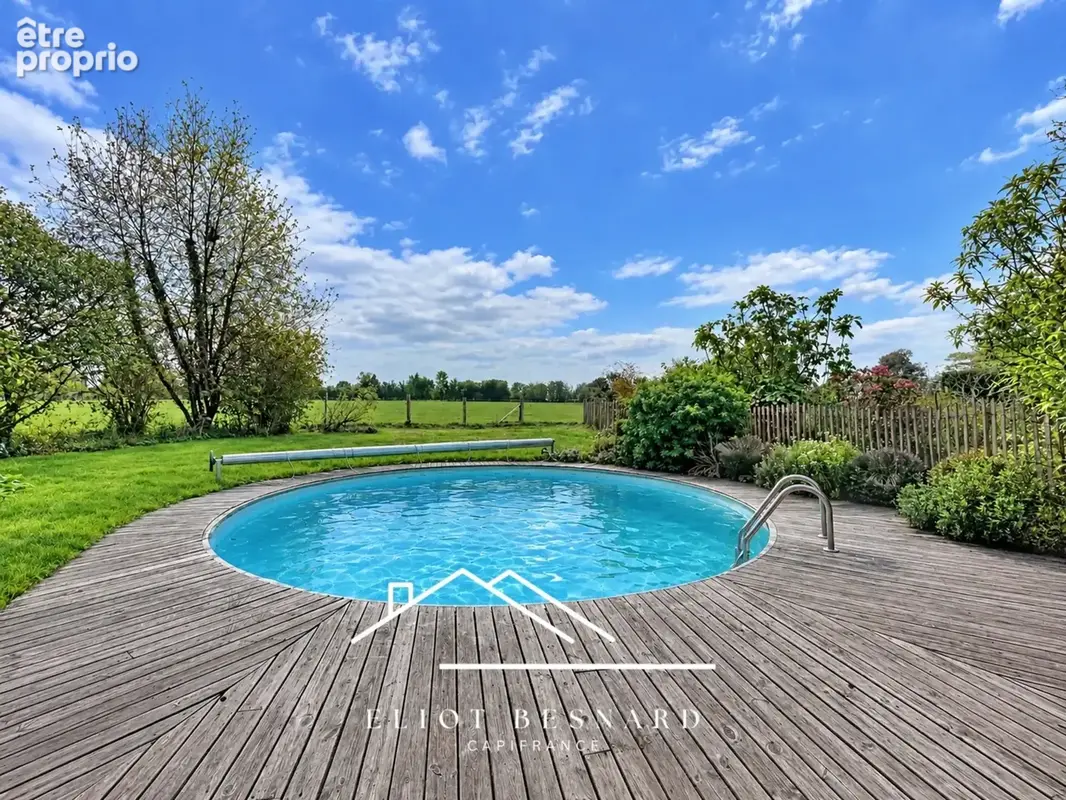 Propriété de caractère avec deux maisons, piscine et parc paysager aux portes de Lisieux - photo 3