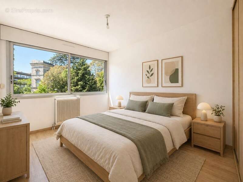 Appartement 4 pièces – 84 m² – Dernier étage – Terrasse – Garage – Cave - Piscine - Parc - Tennis - Ligne 5 Tramway - Parc Montc - photo 8