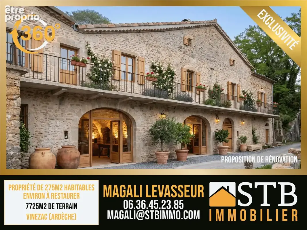 Maison à VINEZAC
