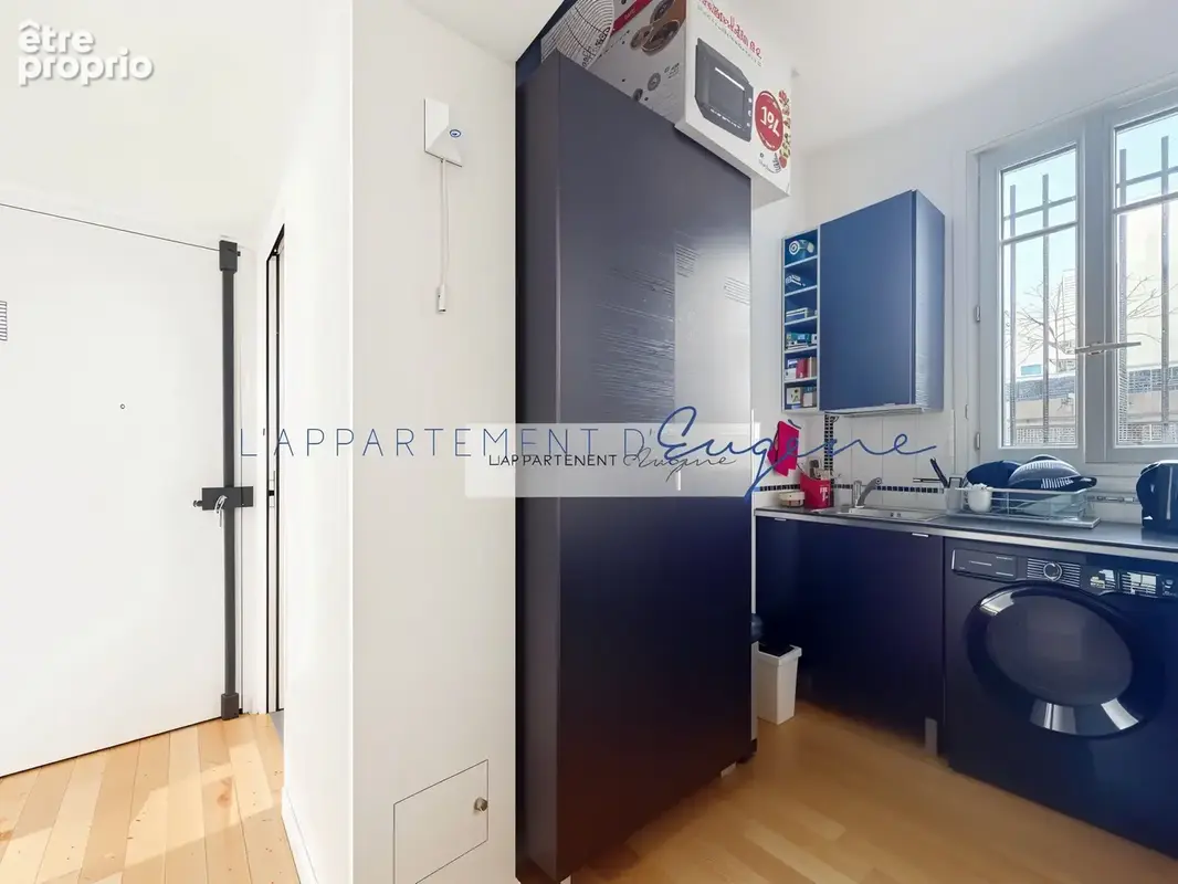 Studio lumineux   Ménilmontant / Saint-Maur   copropriété années 30 - photo 4