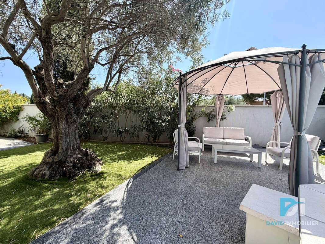 Saint-thibery, villa  4 faces avec jardin piscine et garage - photo 13
