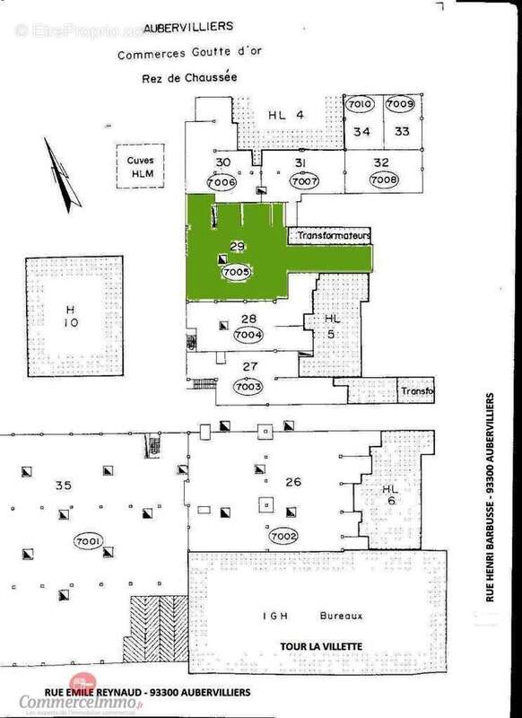 Commerce à AUBERVILLIERS
