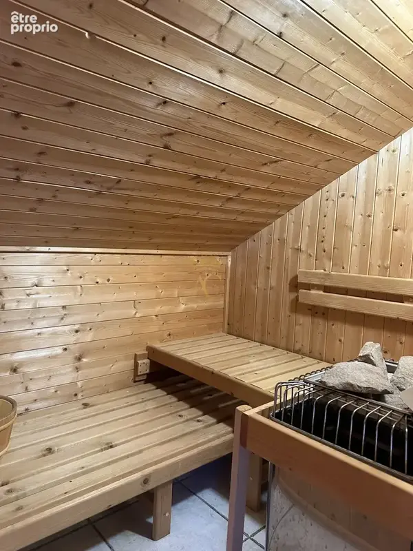 MERLIMONT - A VENDRE - Maison finlandaise en madriers de bois massif, jardin arboré, vue forêt, deux garages - photo 16