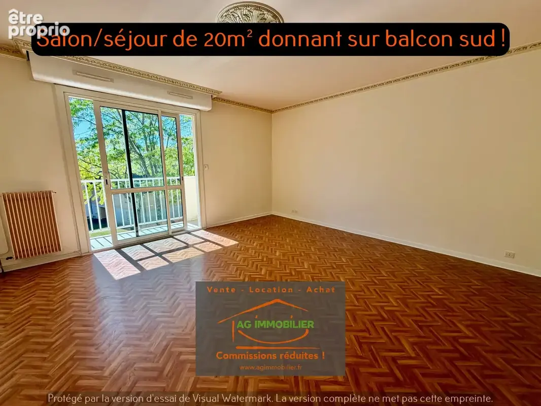 Appartement 3 pièces 62 m² à vendre à Rennes (35000) - photo 2