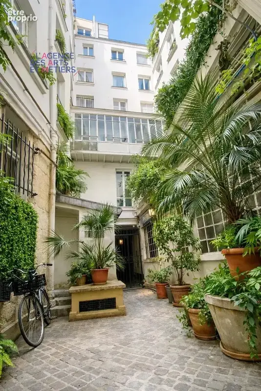 Paris 3e – arts-et-metiers / haut marais – 28 m2 – ascenseur – calme sur cour - photo 2