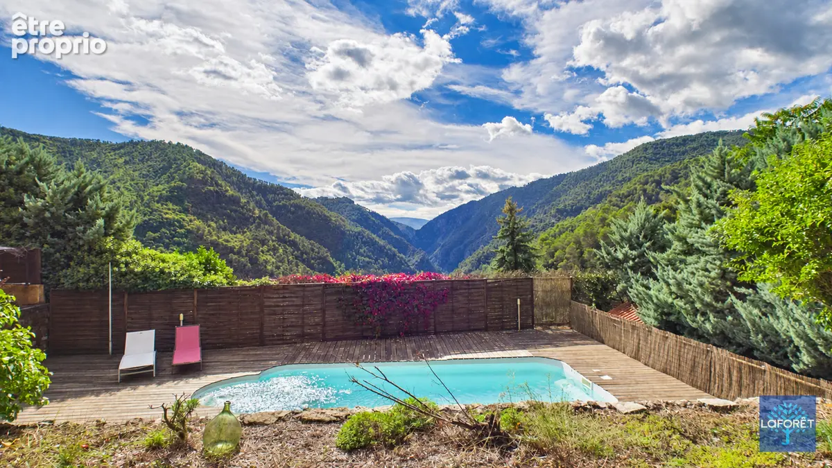 Cros d'Utelle - Maison avec piscine et vue panoramique - photo 12