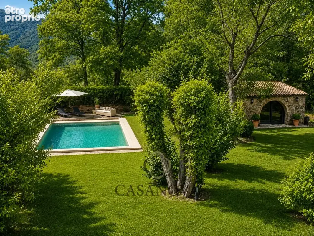 Mas cévenol rénové de plus de 180 m² avec piscine et domaine de plus de 2 hectares - photo 3