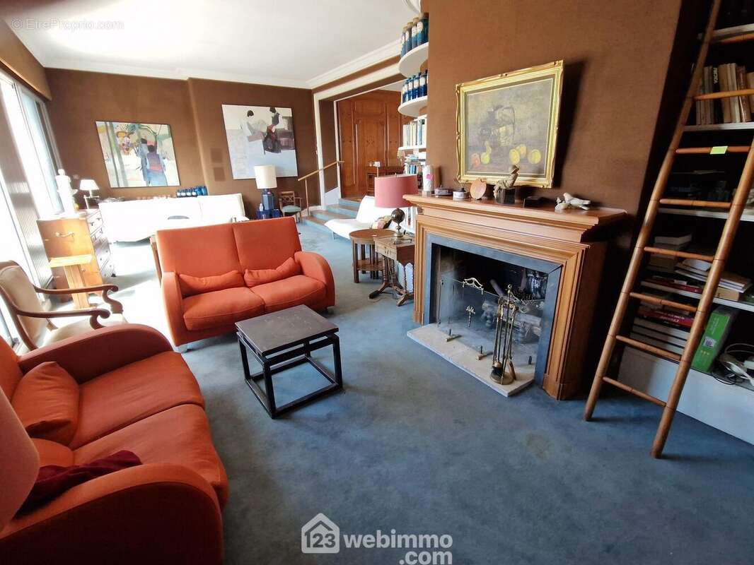 avec sa cheminée. - Appartement à LA ROCHE-SUR-YON