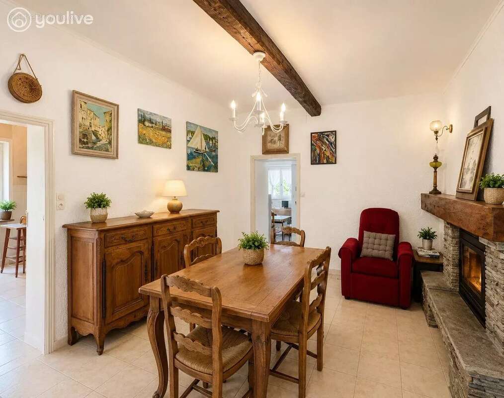 Maison de village avec 2 appartements –Petite Vue mer et montagne - photo 2