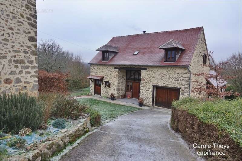 Dpt Creuse (23), à vendre proche Crozant maison de 3 chambres de 136 m2, véranda, garage, piscine, gîte de deux chambres - Terra - photo 2