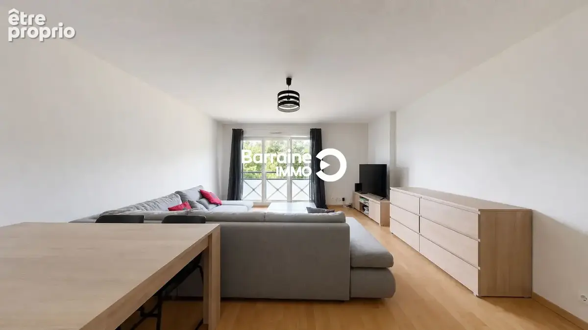 Lorient kerfichant - appartement t2 de 53m² bien expose avec vue sur parc - photo 9