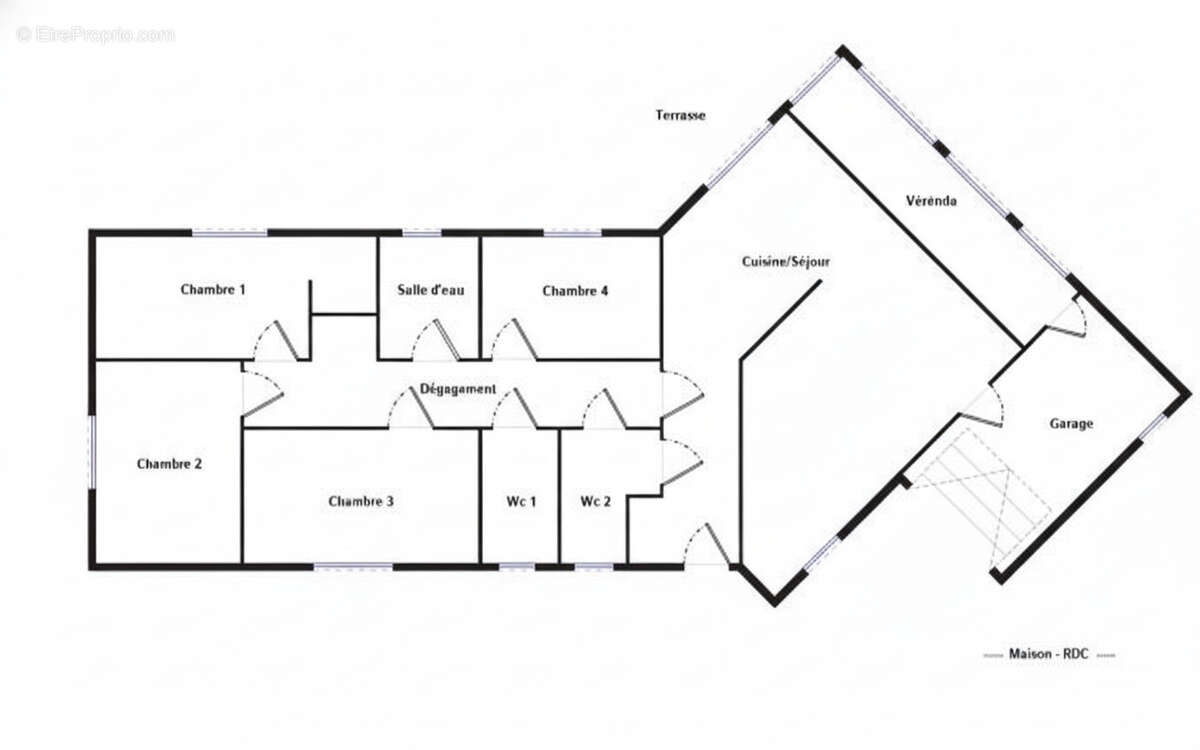 Maison à MONTASTRUC-LA-CONSEILLERE