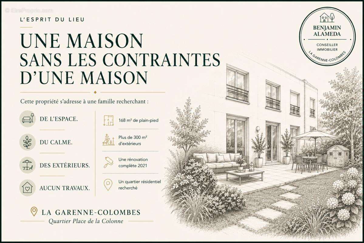 Appartement à LA GARENNE-COLOMBES