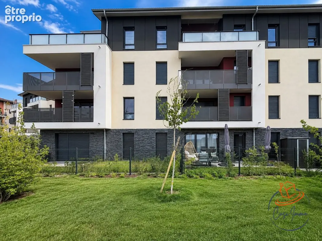 CESSY - Appartement T3 en rez de jardin avec vue mont blanc dégagé équipé d'un garage - photo 1