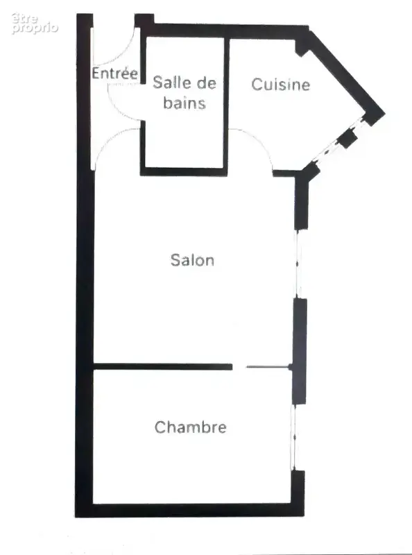 Falguière, appt 2 pièces 30.5 m2 - photo 10