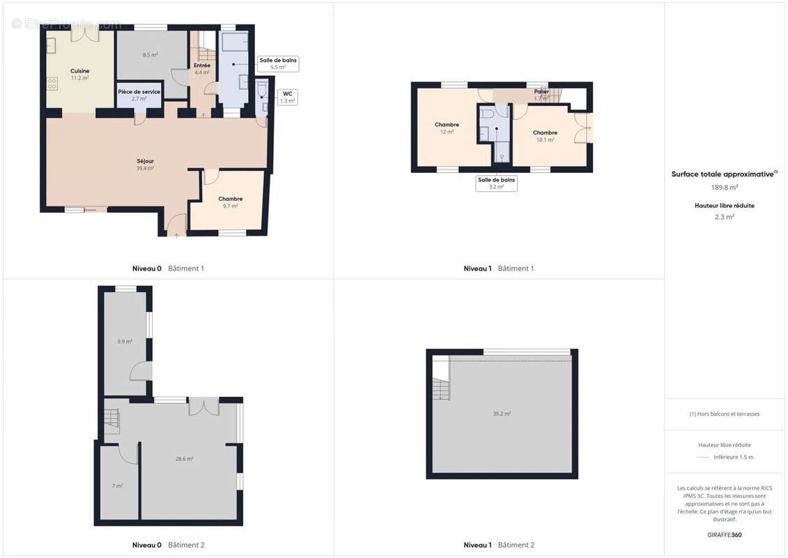 La Martelière : Maison familiale 110m2, 4 chambres et dépendances au calme absolu - photo 14