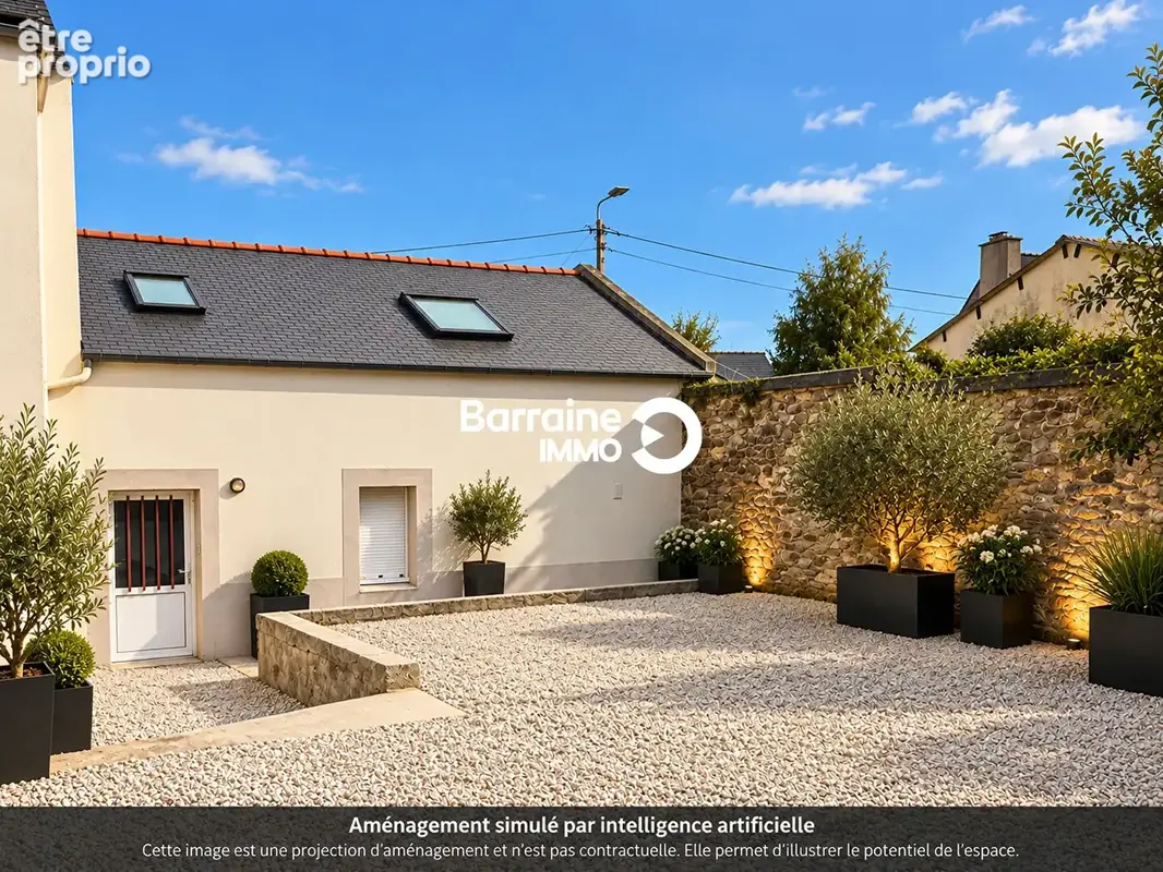 Exclusivité guipavas appartement t2 duplexe de 44 m² habitables et 67 m² au sol - photo 2