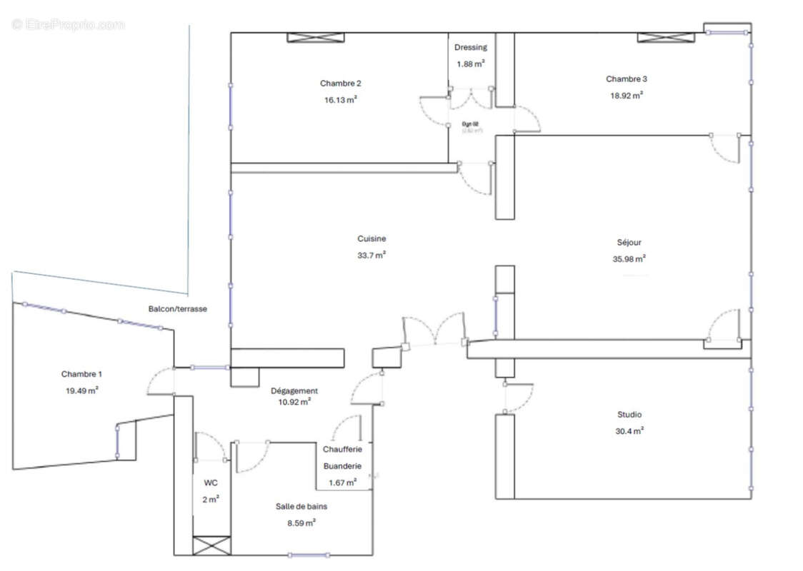 Appartement à SAINT-CLAUDE