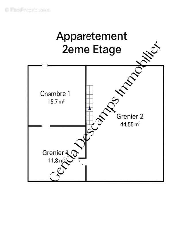 Photo 3 - Appartement à CAUMONT-L&#039;EVENTE