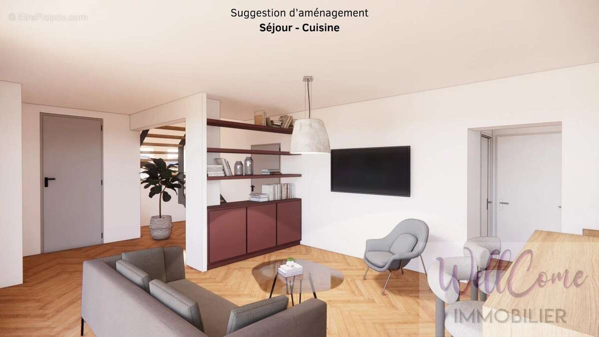 Appartement à GRESY-SUR-AIX