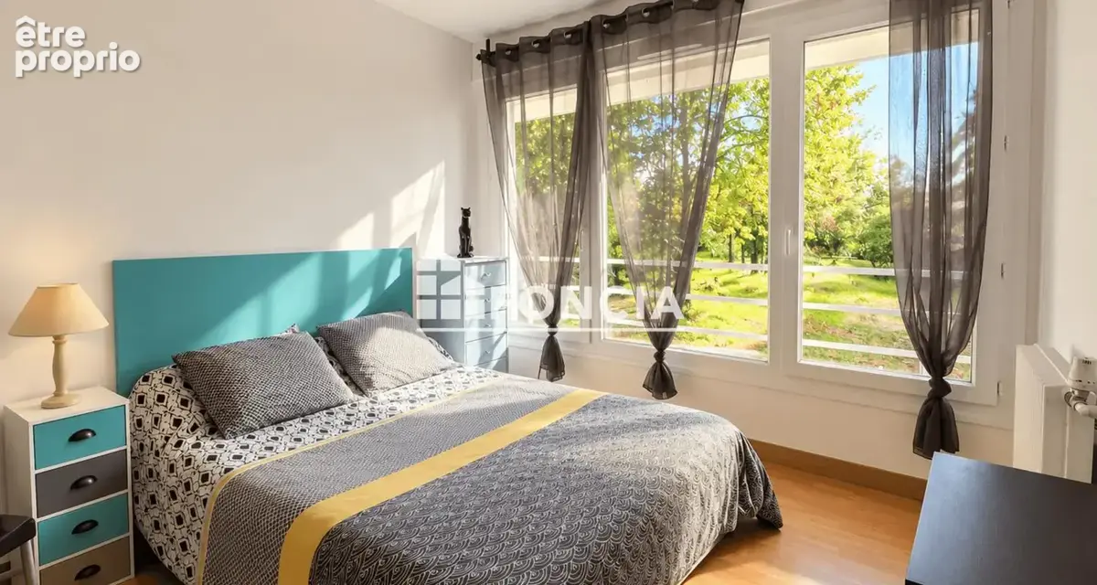 T4 - 3 chambres saint herblain vue parc - photo 4