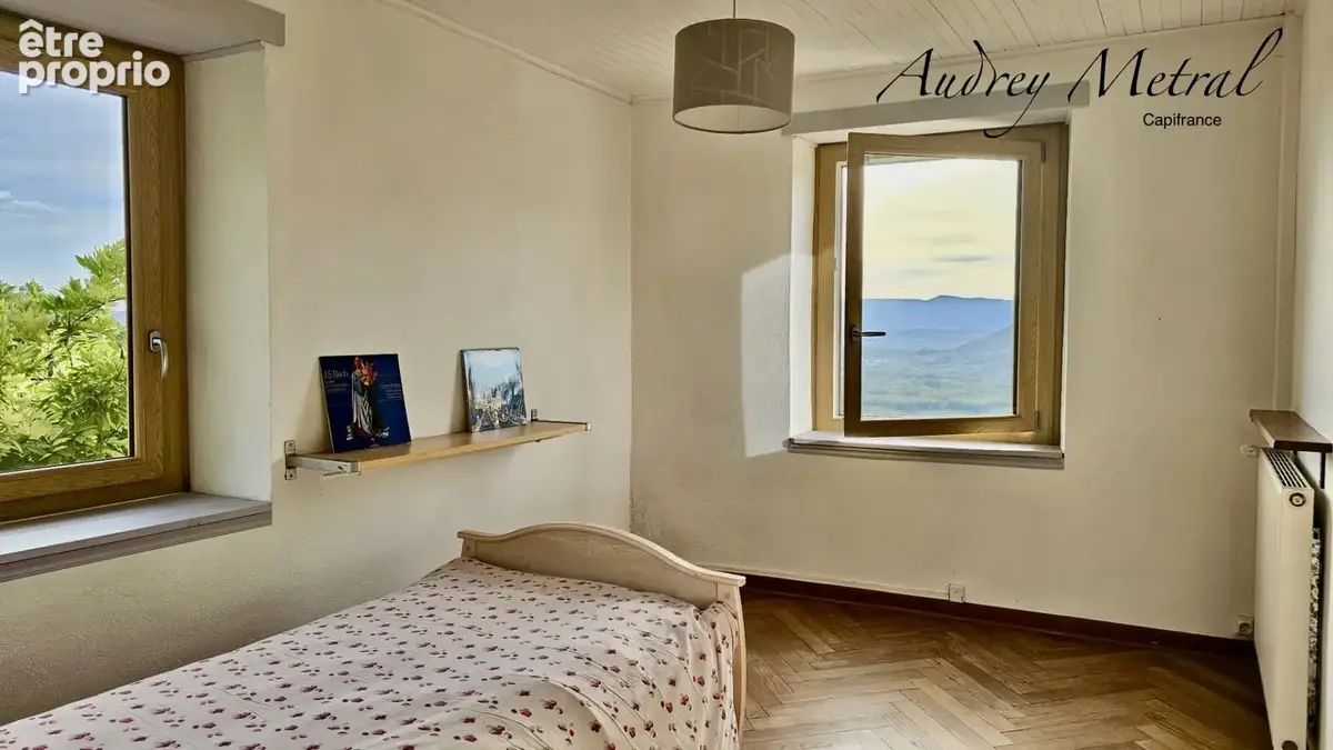 Maison en pierre à vendre à SERRIERES EN CHAUTAGNE (73) vue imprenable, 50 min de Genève et Annecy, 35 min d'Aix-les-Bains - photo 10