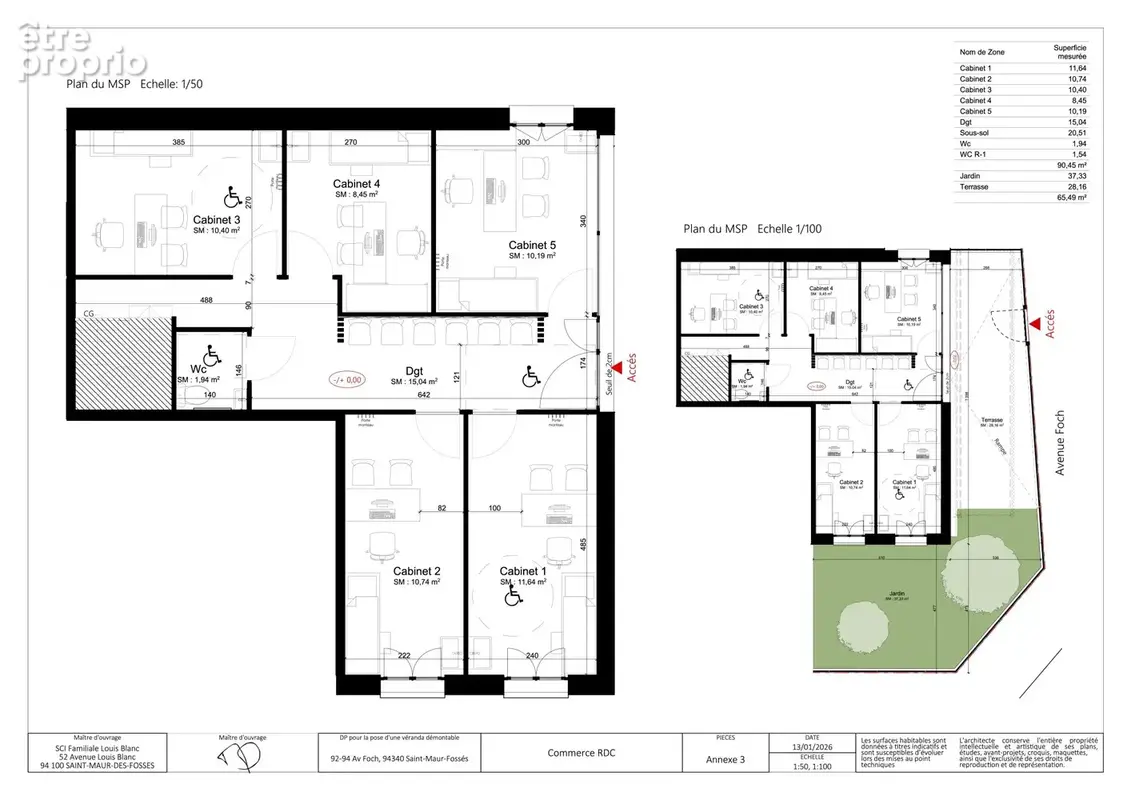 Commerce 87 m² à vendre à Saint-Maur-Des-Fosses (94100) - photo 2
