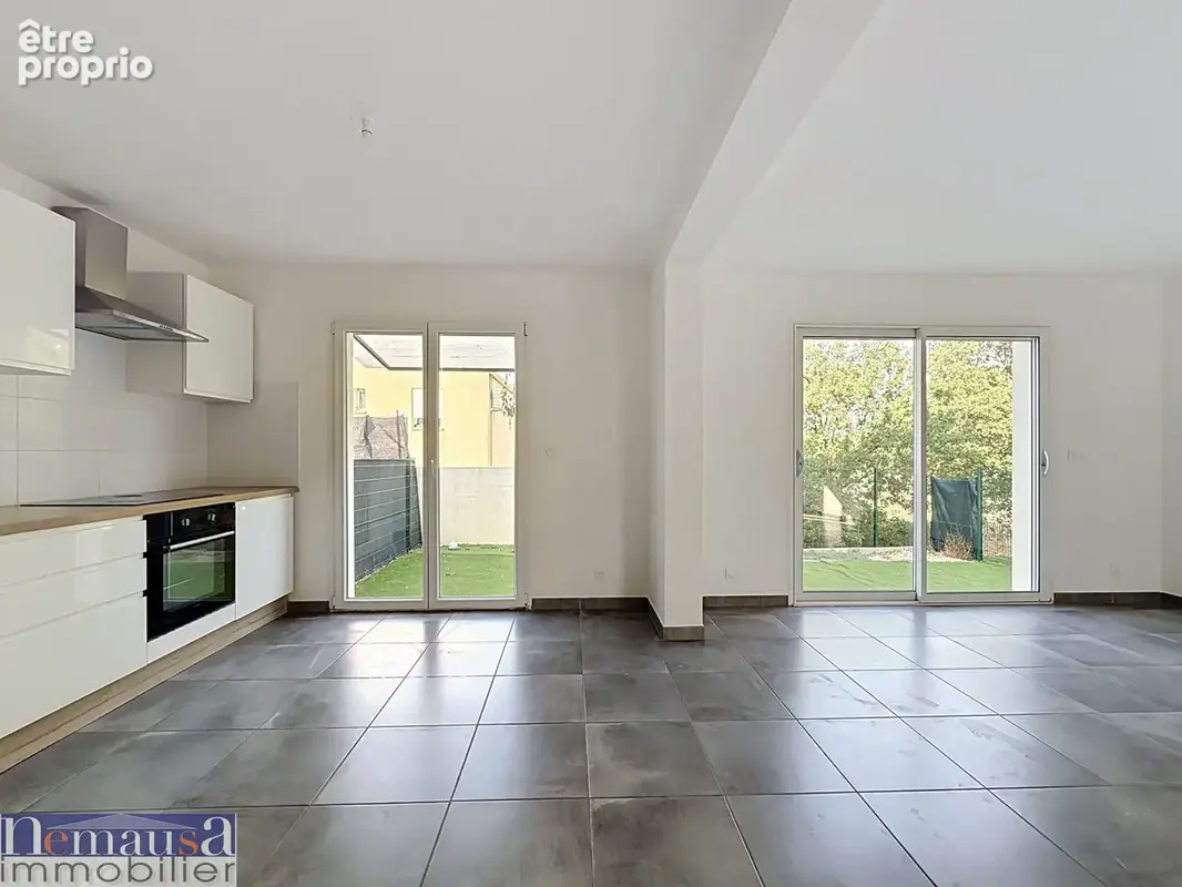 La calmette   maison t4 de 91 m2   3 chambres   garage   stationnement   jardin   environnement calme - photo 3