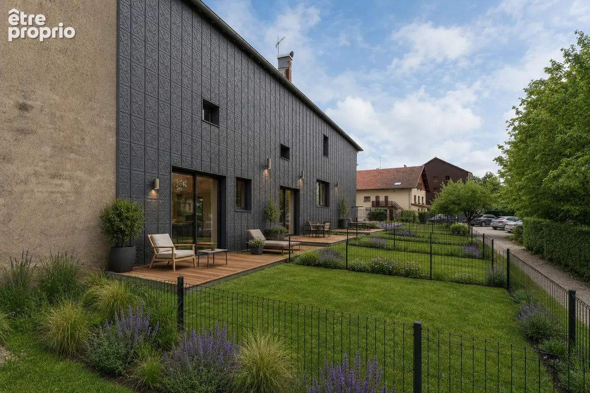 Surface brute de 129 m² avec terrain privatif à orchamps-vennes - photo 12