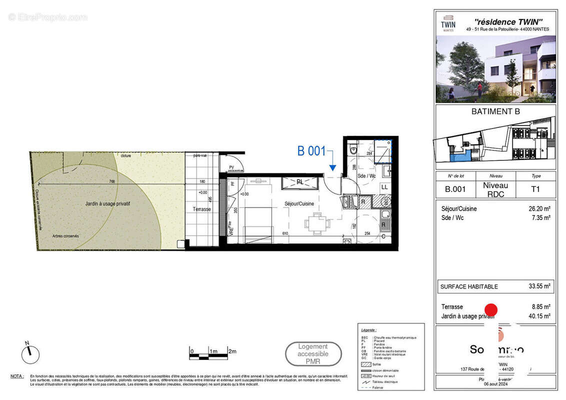 Appartement à NANTES