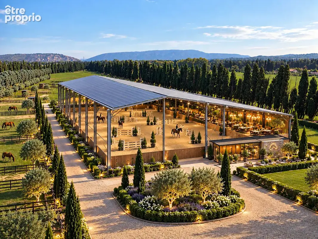 Domaine d'exception de 11,5 hectares .Un futur resort équestre au coeur des Alpilles - photo 13