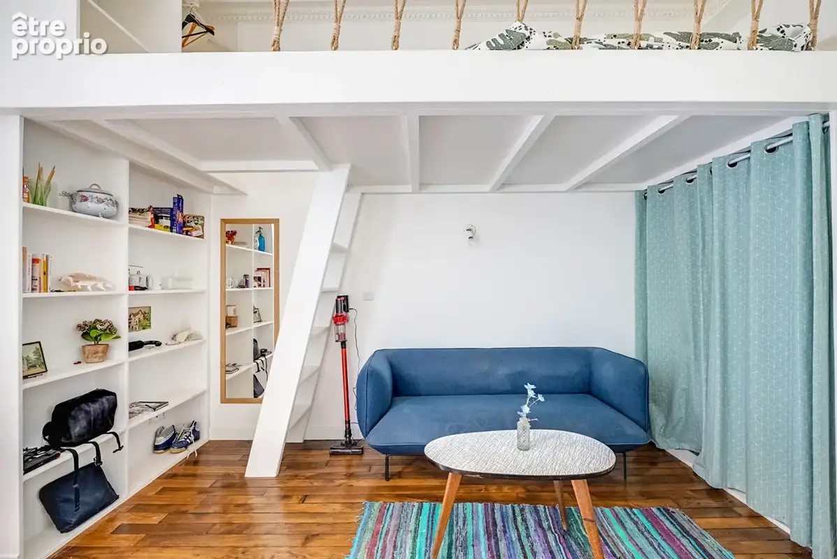Appartement Paris 1 pièce(s) 20 m2 - photo 8