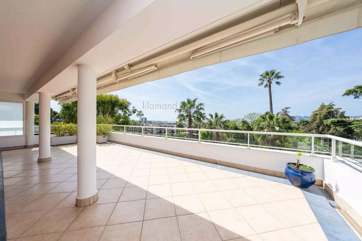 Co-exclusivité - cannes - montrose- vue mer - appartement 5 pieces - terrasse - double garage - photo 4