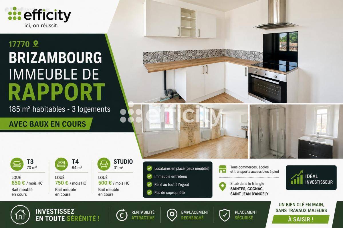 Appartement à BRIZAMBOURG