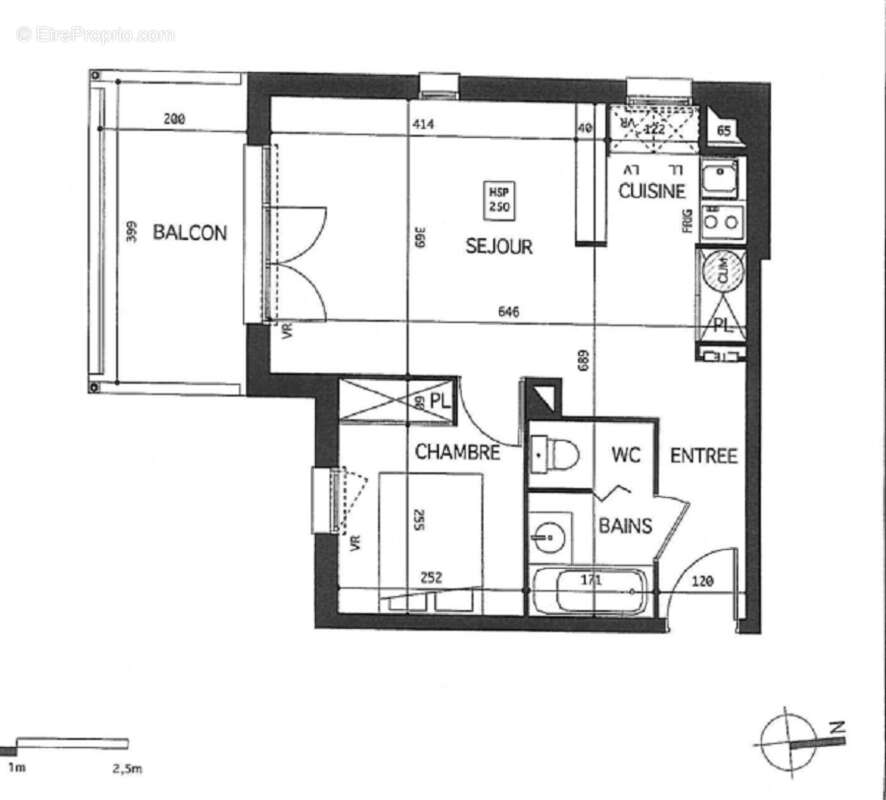 Appartement à LA LANDE-DE-FRONSAC